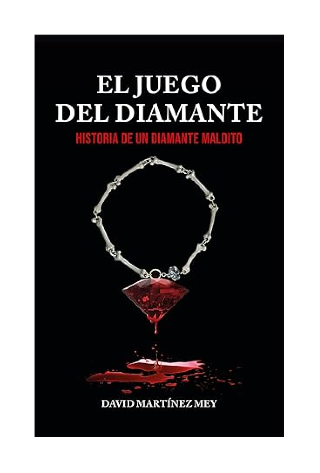 Mockups de los libros de David Martinez Mey El juego del diamante CON SOMBRA